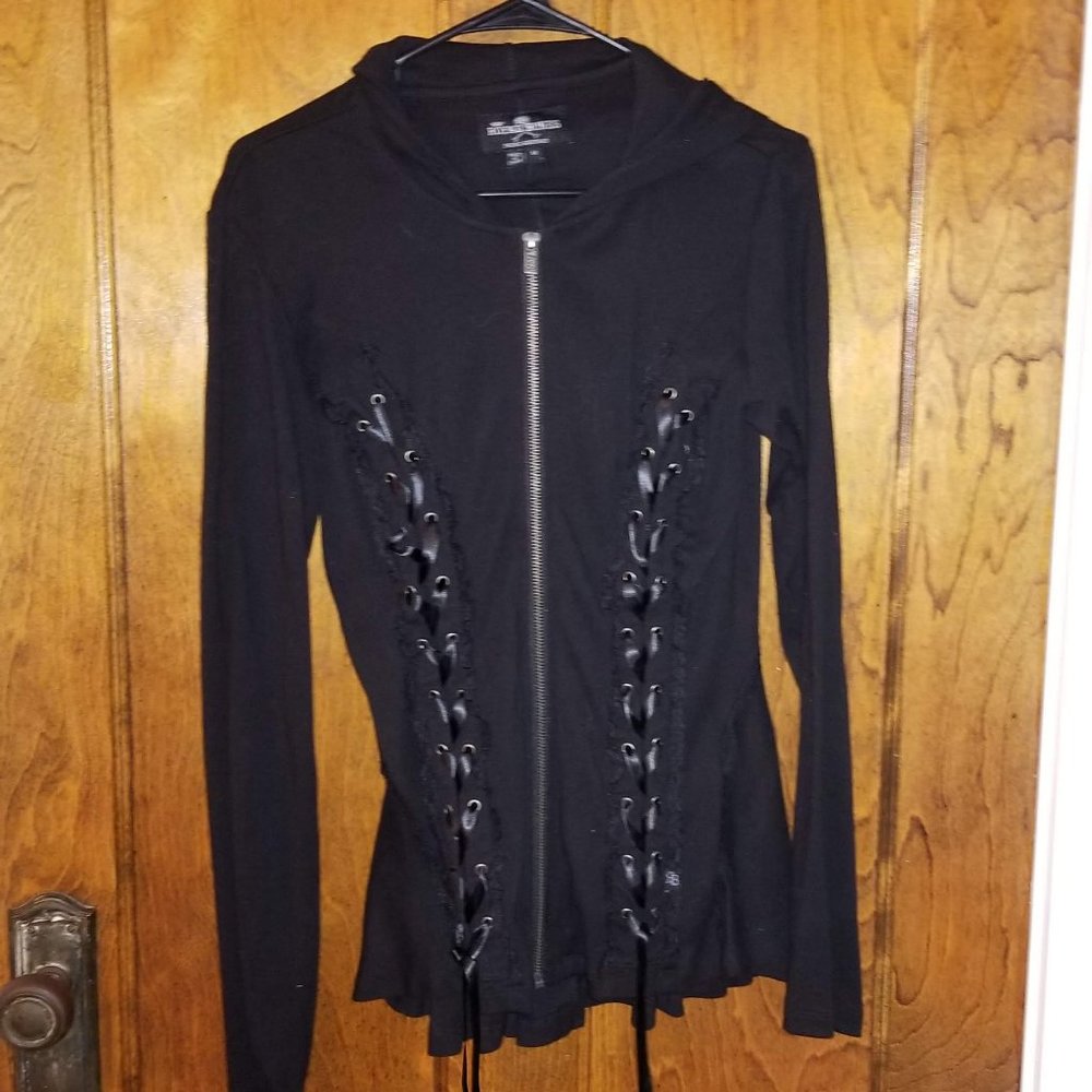 Royal Bones Lace-Up Jacket